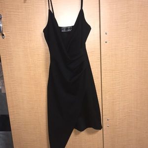 BLUE BLUSH Black dress